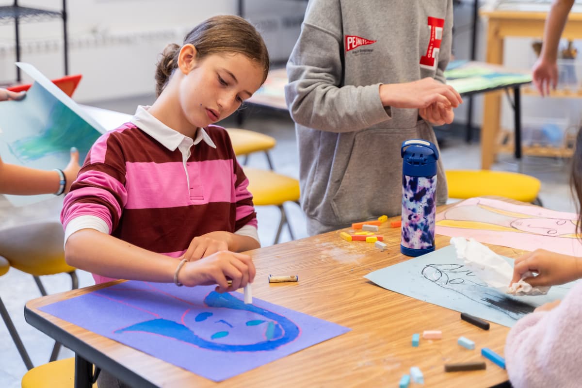 Young children engaged in Shared Space activity
